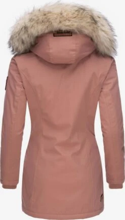 Navahoo Parkas Parka D’hiver Cristal Femme Rose Foncé -Navahoo 84580da7f93668233ccd86485e718f75