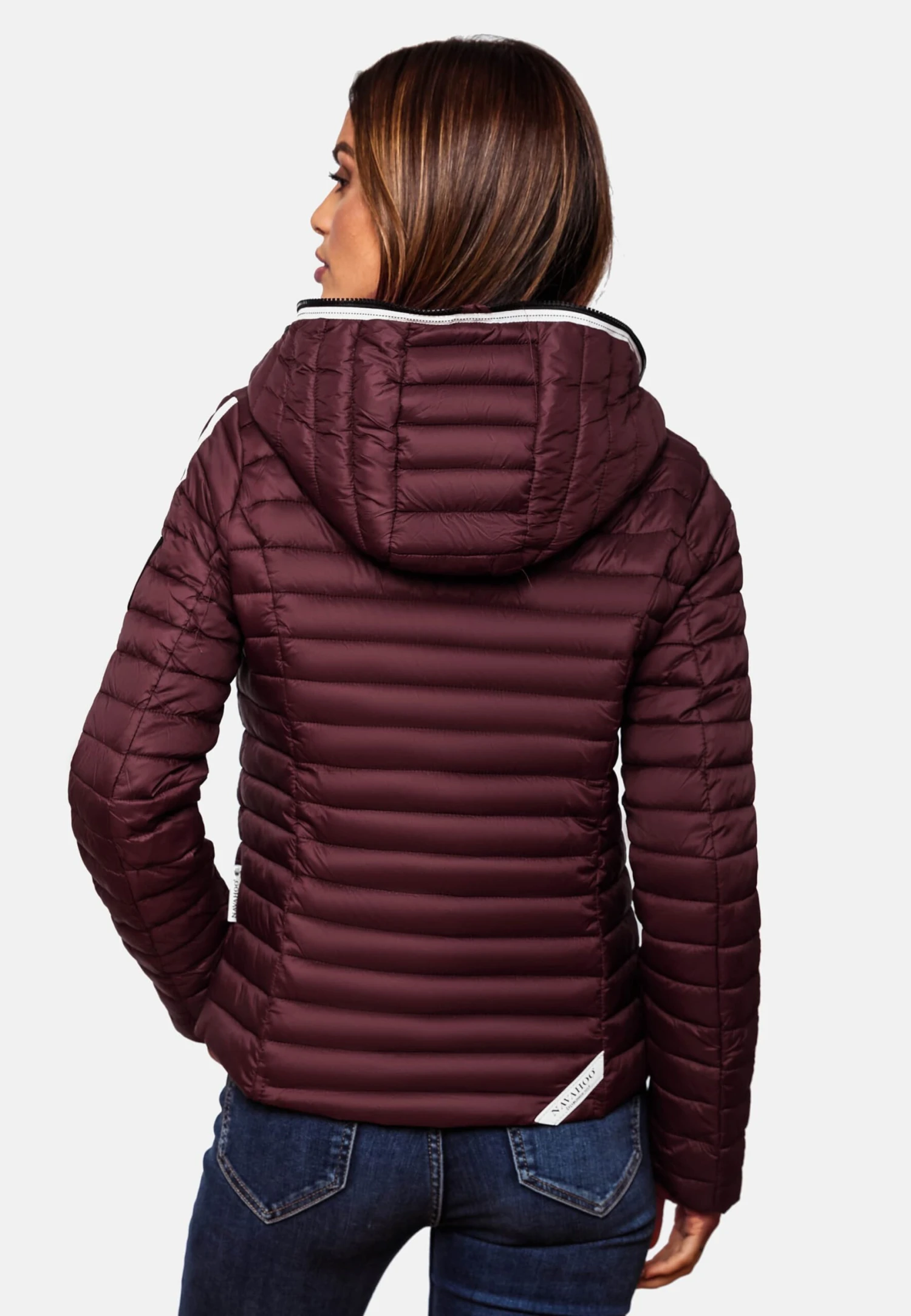 Navahoo Vestes De Mi-saison Veste Mi-saison Femme Lie De Vin 5 Navahoo Vestes De Mi-saison Veste Mi-saison Femme Lie De Vin – Image 5