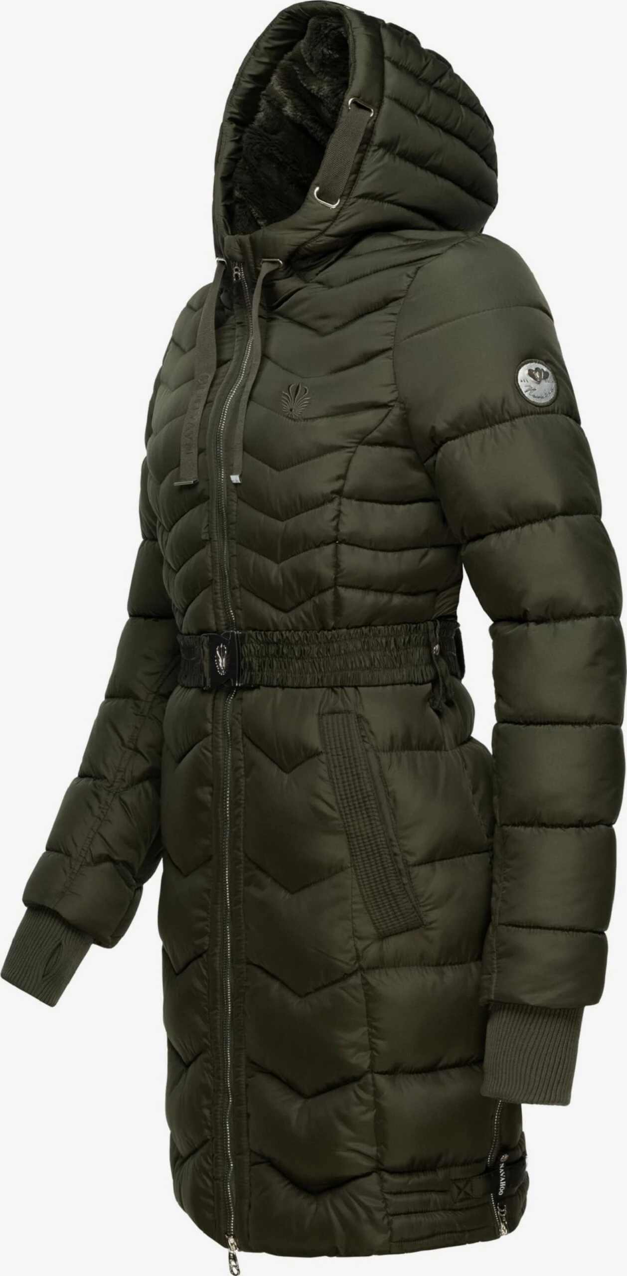 Navahoo Manteaux Dhiver Manteau D’hiver Alpenveilchen Femme Olive 2 Navahoo Manteaux Dhiver Manteau D’hiver Alpenveilchen Femme Olive – Image 2