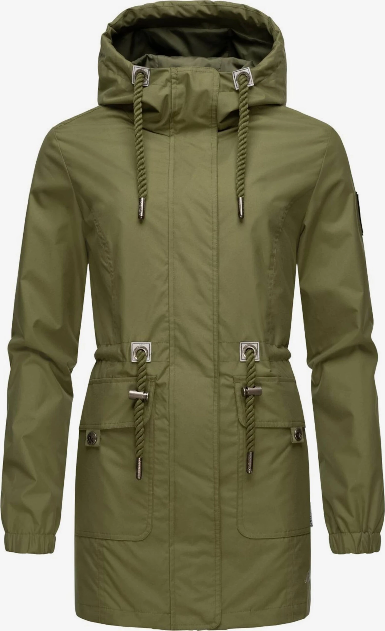 Navahoo Parkas Parka Mi-saison Neophee Femme Olive 2 Navahoo Parkas Parka Mi-saison Neophee Femme Olive – Image 2