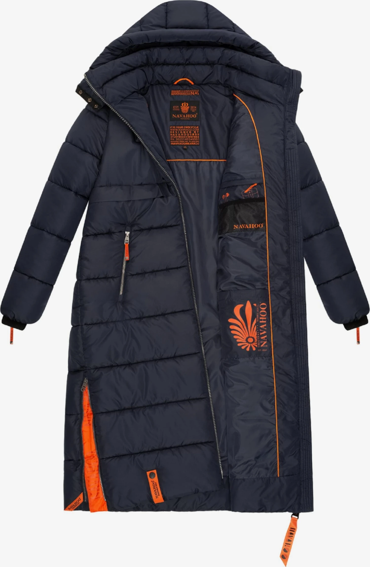 Navahoo Manteaux Dhiver Manteau D’hiver Femme Bleu Marine 7 Navahoo Manteaux Dhiver Manteau D’hiver Femme Bleu Marine – Image 7