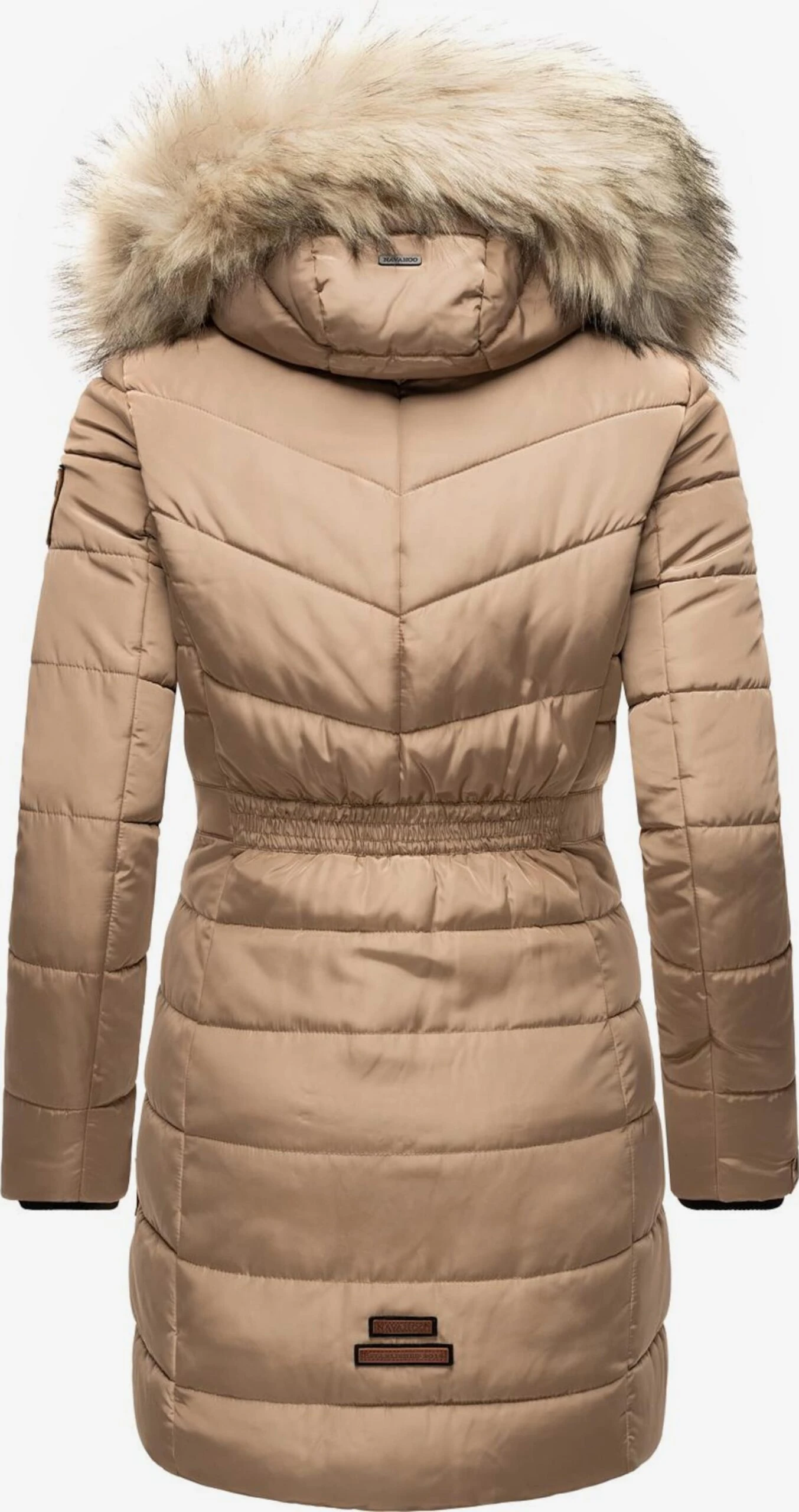 Navahoo Manteaux Dhiver Manteau D’hiver Paula Femme Noisette 3 Navahoo Manteaux Dhiver Manteau D’hiver Paula Femme Noisette – Image 3