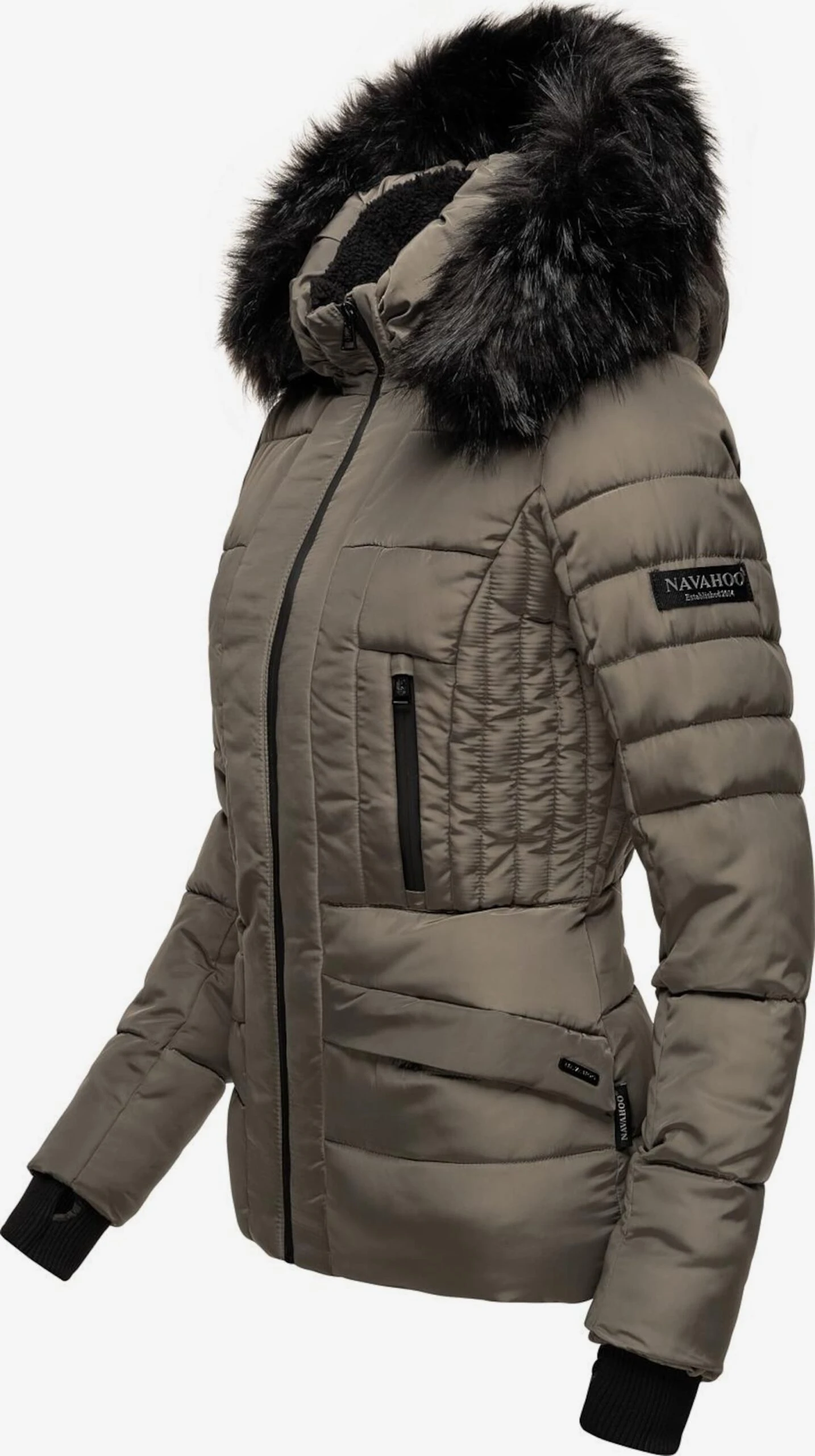 Navahoo Vestes Dhiver Veste D’hiver Adele Femme Gris 2 Navahoo Vestes Dhiver Veste D’hiver Adele Femme Gris – Image 2