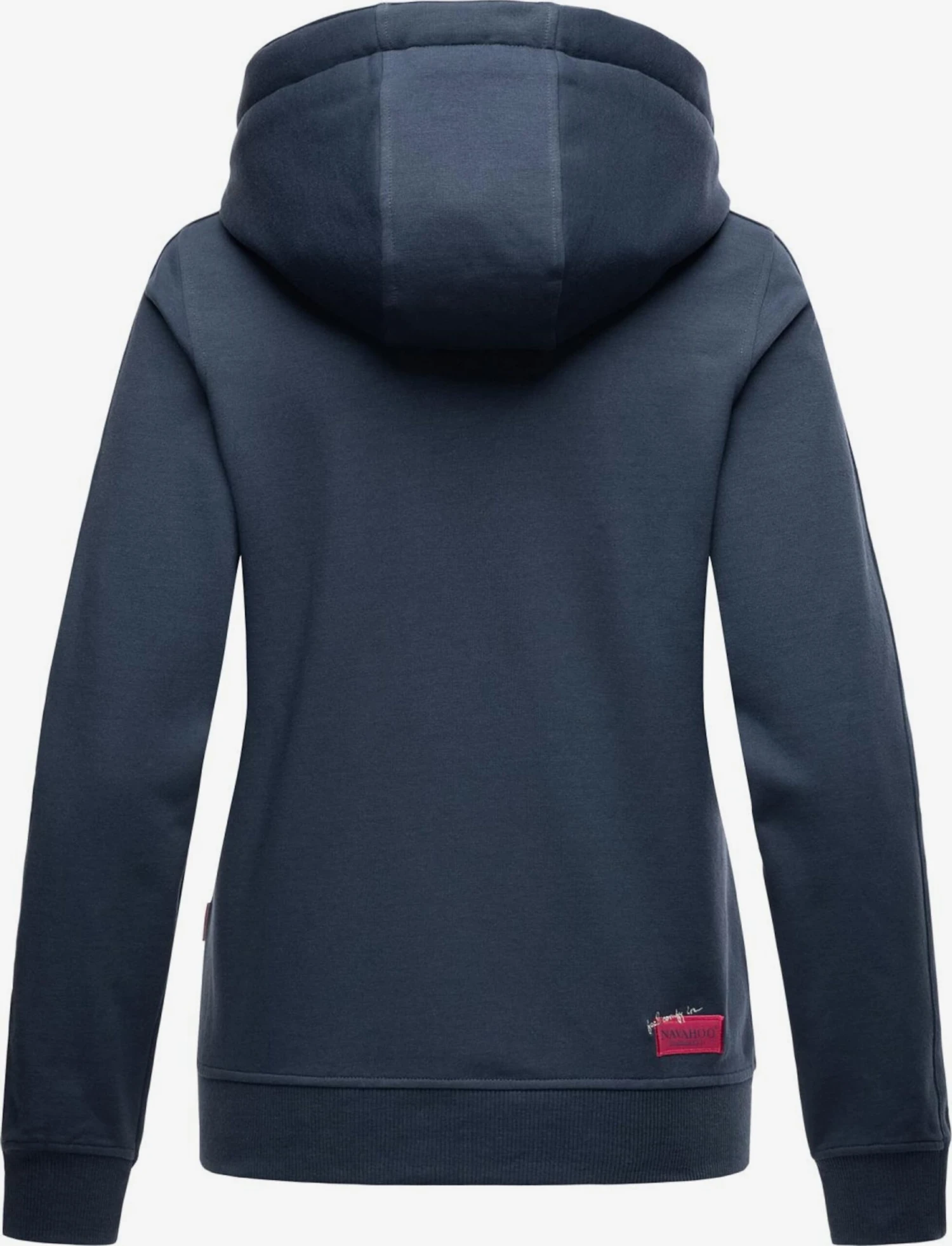 Navahoo Sweats Zippés Veste De Survêtement Cremetörtchen Femme Bleu-gris 4 Navahoo Sweats Zippés Veste De Survêtement Cremetörtchen Femme Bleu-gris – Image 4