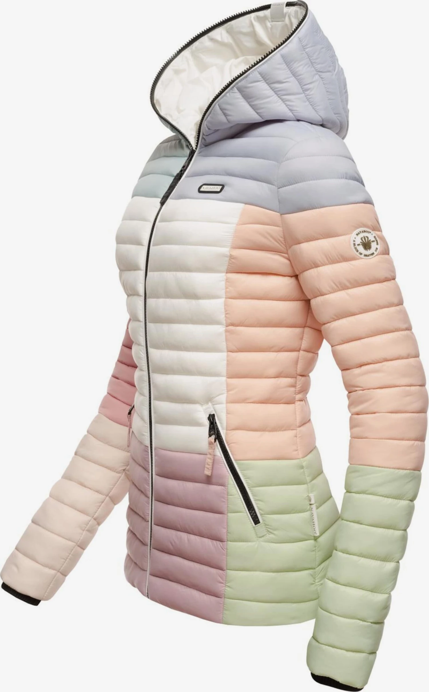 Navahoo Vestes De Mi-saison Veste Mi-saison Multikulti Femme Mélange De Couleurs 2 Navahoo Vestes De Mi-saison Veste Mi-saison Multikulti Femme Mélange De Couleurs – Image 2