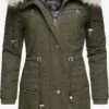 Navahoo Parkas Parka D’hiver Honigfee Femme Kaki