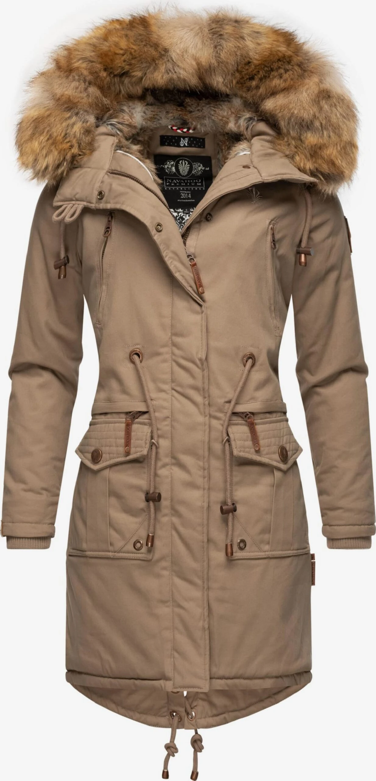 Navahoo Parkas Parka D’hiver Rosinchen Femme Noisette 1 Navahoo Parkas Parka D’hiver Rosinchen Femme Noisette