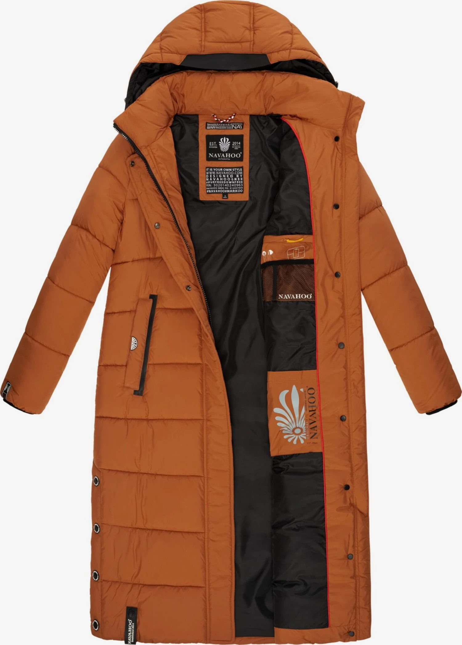 Navahoo Manteaux De Pluie Manteau Fonctionnel Isalie Femme Cognac 5 Navahoo Manteaux De Pluie Manteau Fonctionnel Isalie Femme Cognac – Image 5