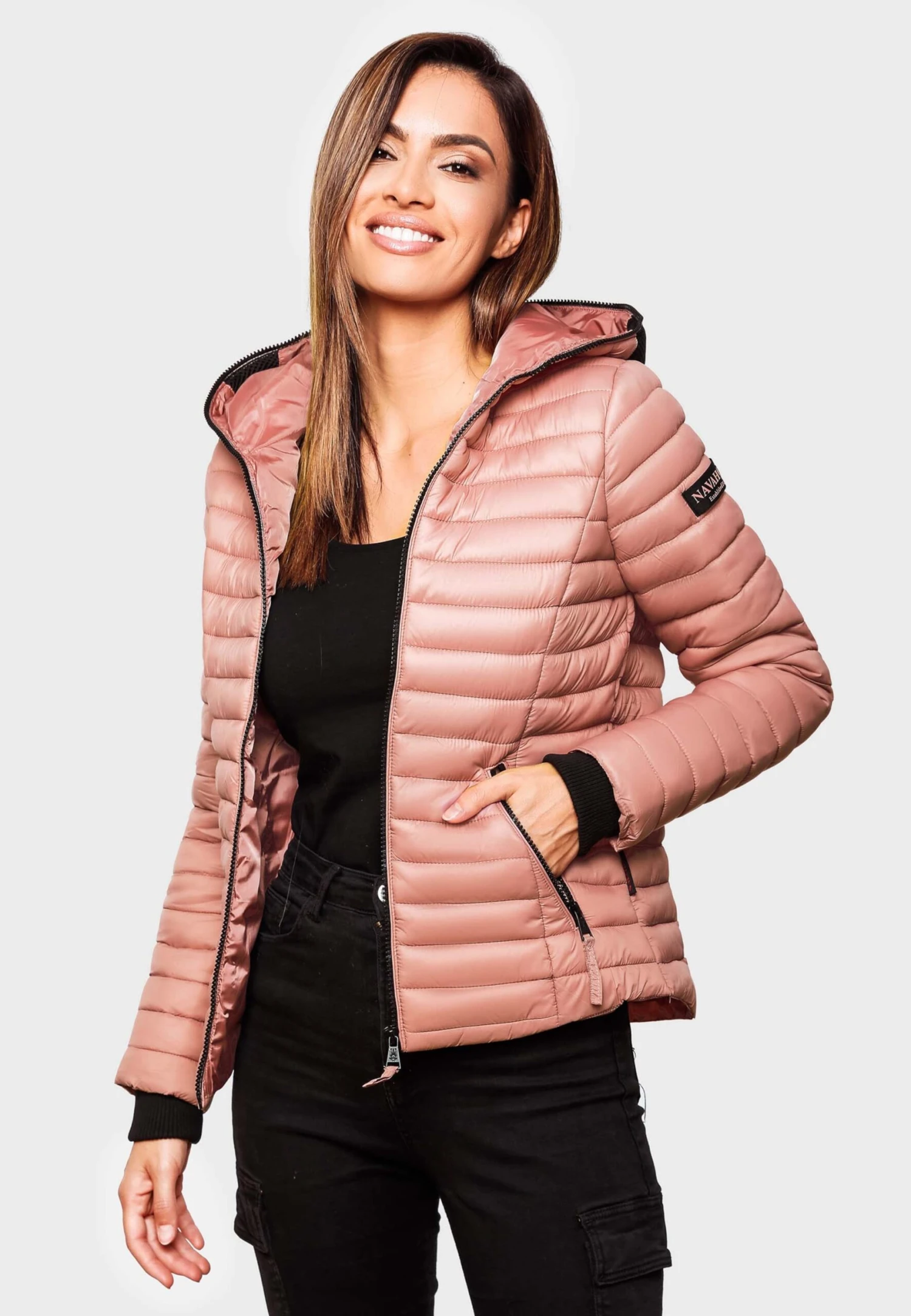 Navahoo Vestes De Mi-saison Veste Mi-saison Kimuk Femme Rose Clair 6 Navahoo Vestes De Mi-saison Veste Mi-saison Kimuk Femme Rose Clair – Image 6