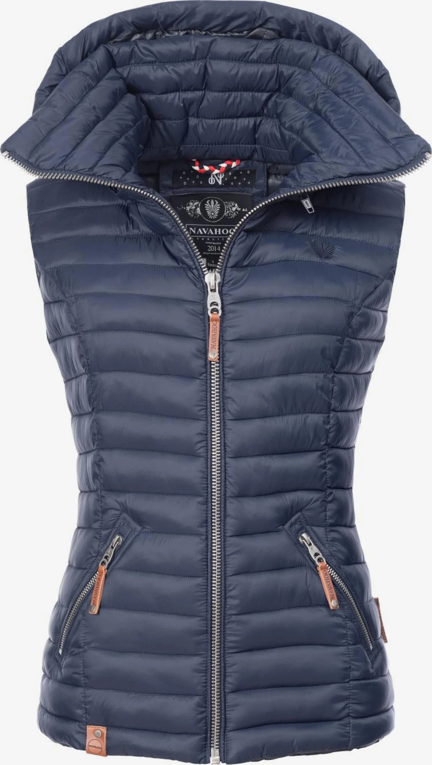 Navahoo Vestes Sans Manches Gilet Shadaa Femme Bleu Marine 1 Navahoo Vestes Sans Manches Gilet Shadaa Femme Bleu Marine