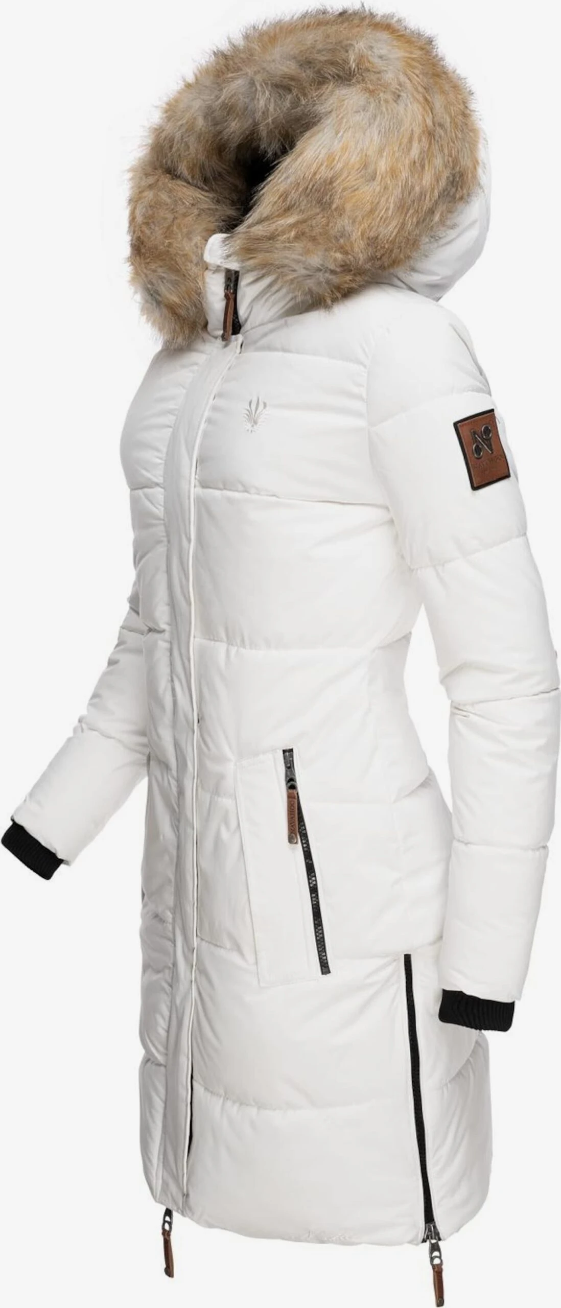 Navahoo Manteaux Dhiver Manteau D’hiver Halina Femme Blanc 2 Navahoo Manteaux Dhiver Manteau D’hiver Halina Femme Blanc – Image 2