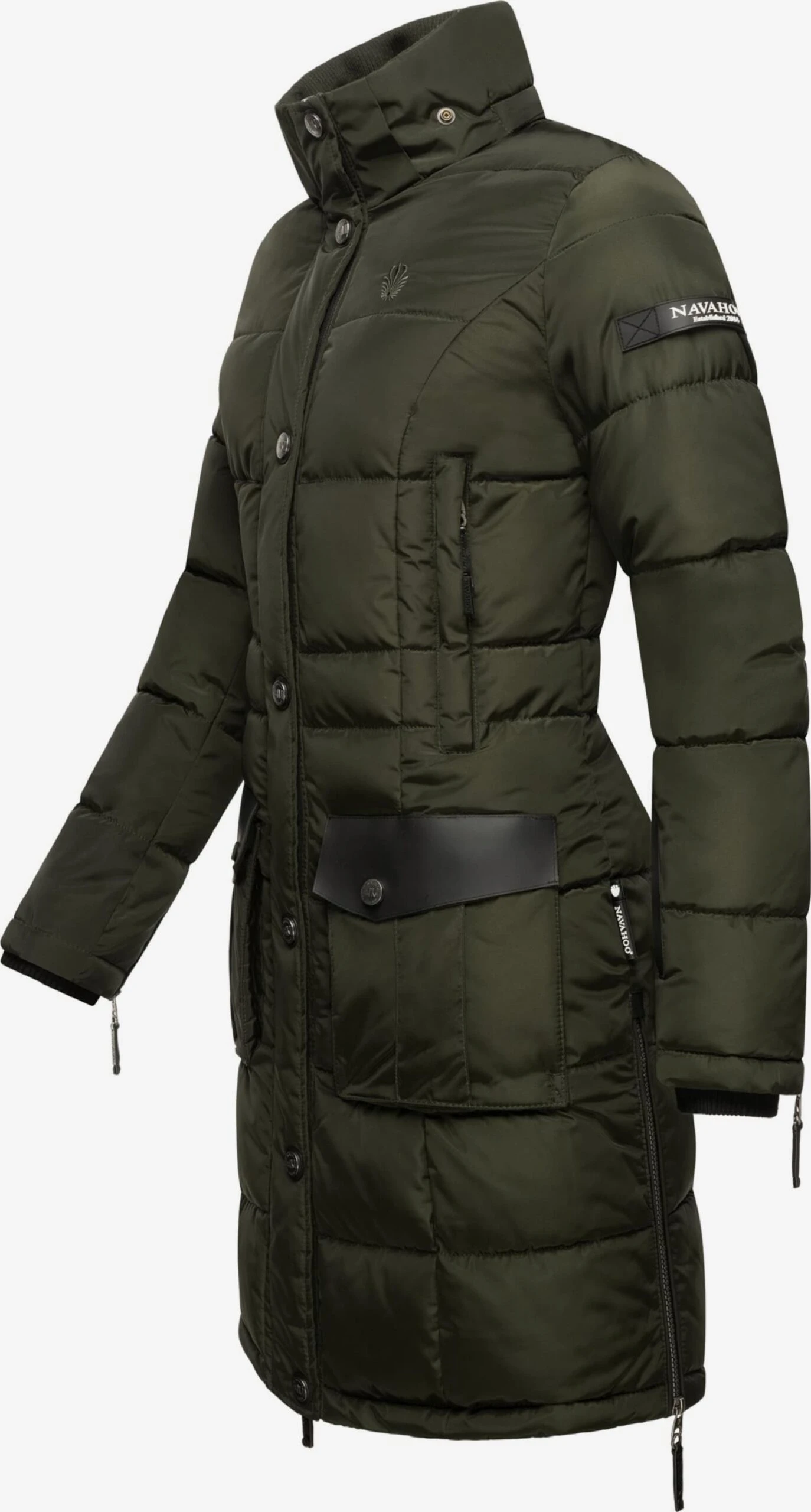 Navahoo Manteaux Dhiver Manteau D’hiver Sinja Femme Olive 5 Navahoo Manteaux Dhiver Manteau D’hiver Sinja Femme Olive – Image 5