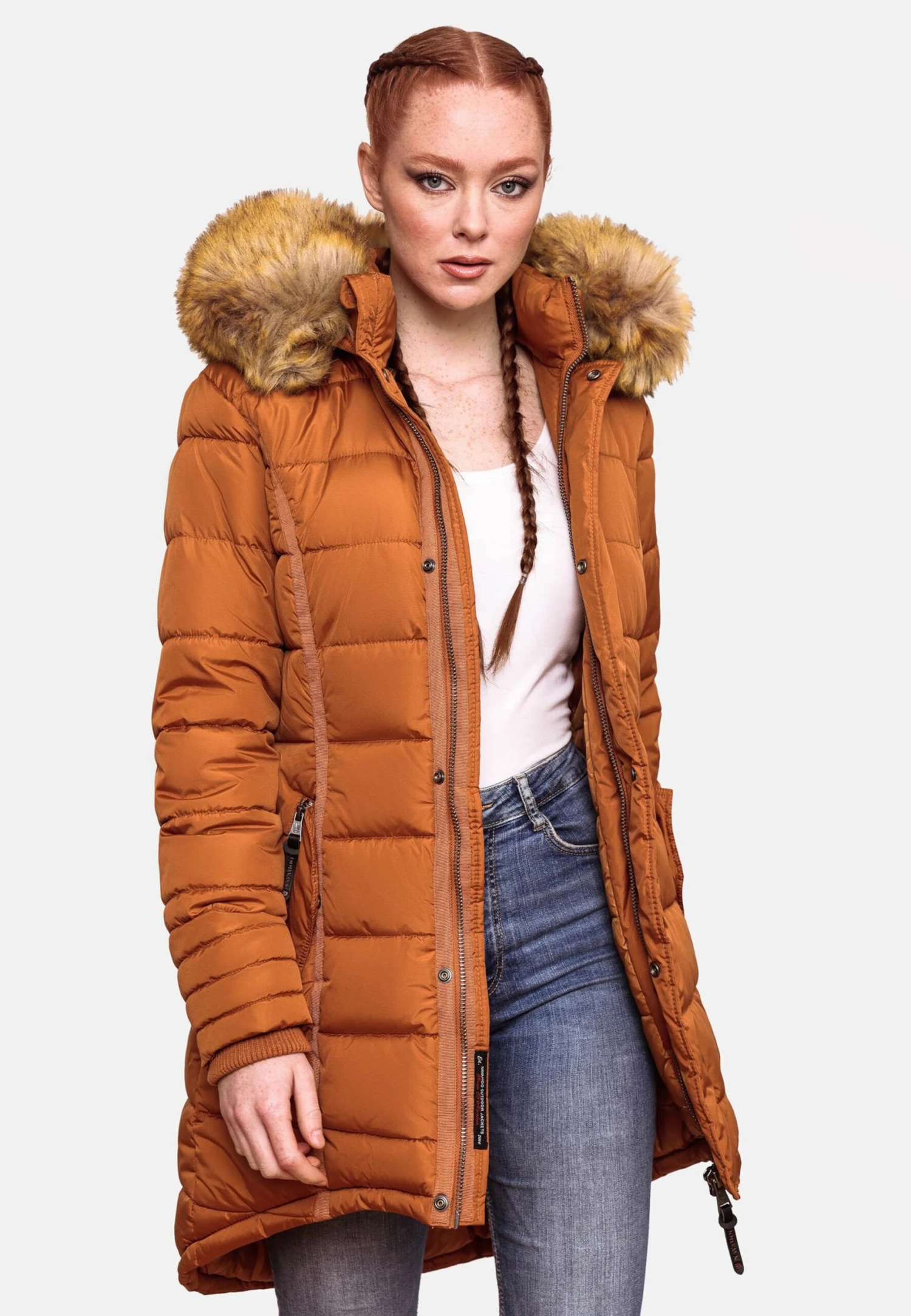Navahoo Manteaux Dhiver Manteau D’hiver Papaya Femme Cognac 9 Navahoo Manteaux Dhiver Manteau D’hiver Papaya Femme Cognac – Image 9
