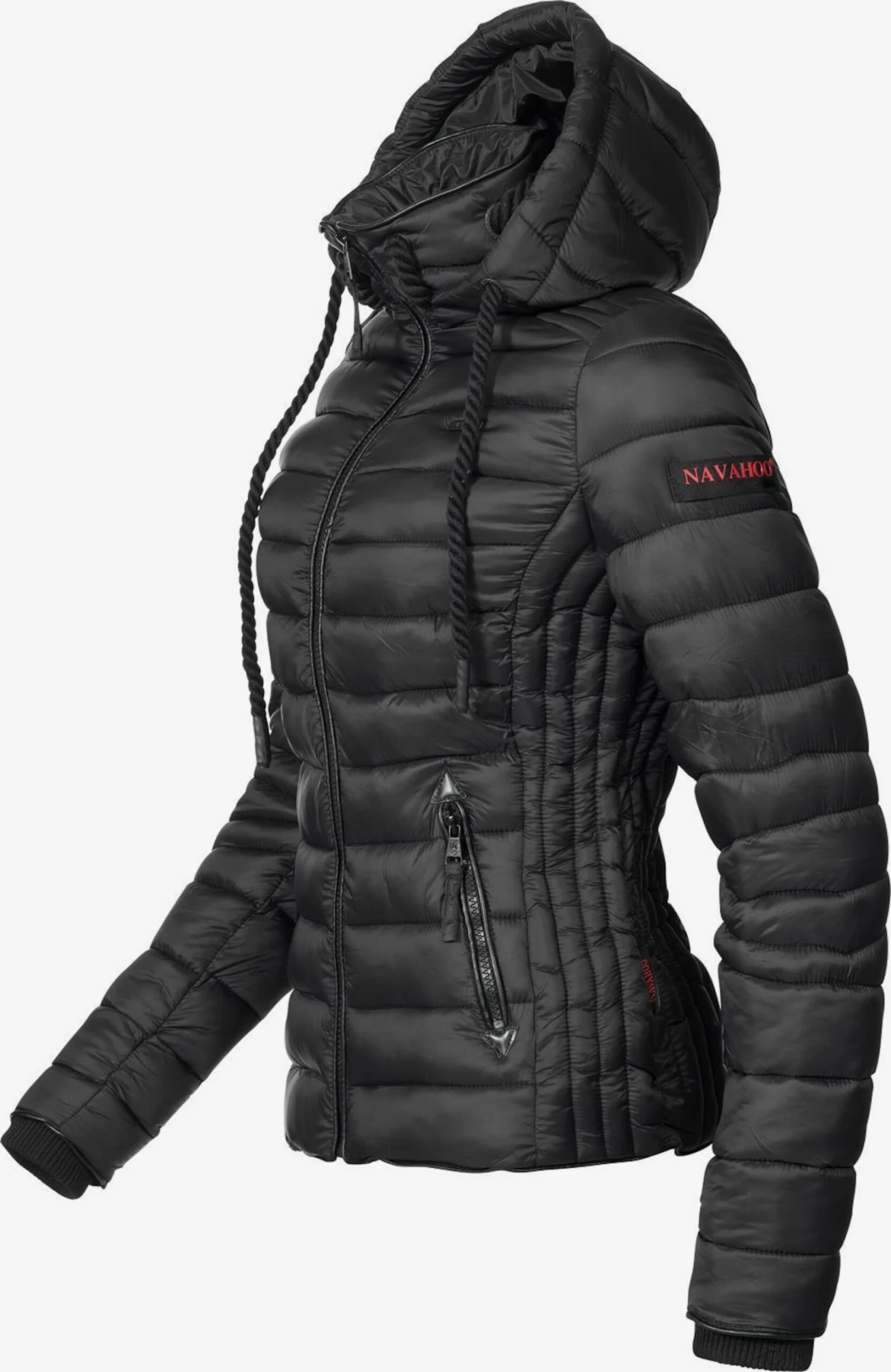 Navahoo Vestes De Mi-saison Veste Mi-saison Lulana Femme Noir 3 Navahoo Vestes De Mi-saison Veste Mi-saison Lulana Femme Noir – Image 3