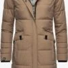 Navahoo Manteaux Dhiver Manteau D’hiver Fahmiyaa Femme Noisette