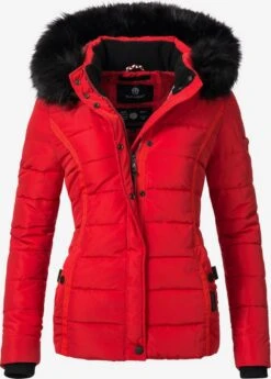 Navahoo Vestes Dhiver Veste D’hiver Miamor Femme Rouge