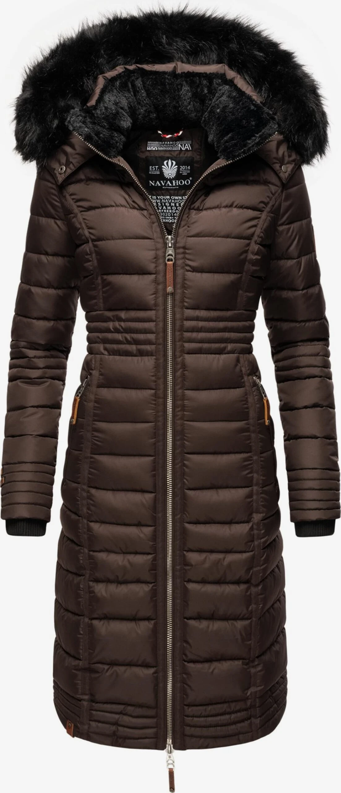 Navahoo Manteaux Dhiver Manteau D’hiver Umay Femme Marron 1 Navahoo Manteaux Dhiver Manteau D’hiver Umay Femme Marron