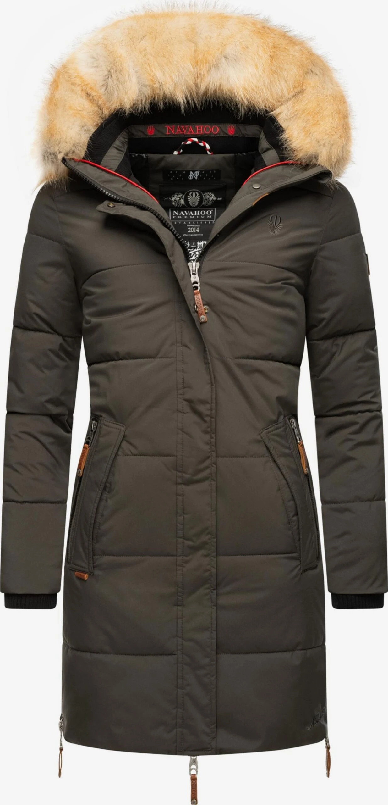 Navahoo Manteaux Dhiver Manteau D’hiver Halina Femme Anthracite 1 Navahoo Manteaux Dhiver Manteau D’hiver Halina Femme Anthracite