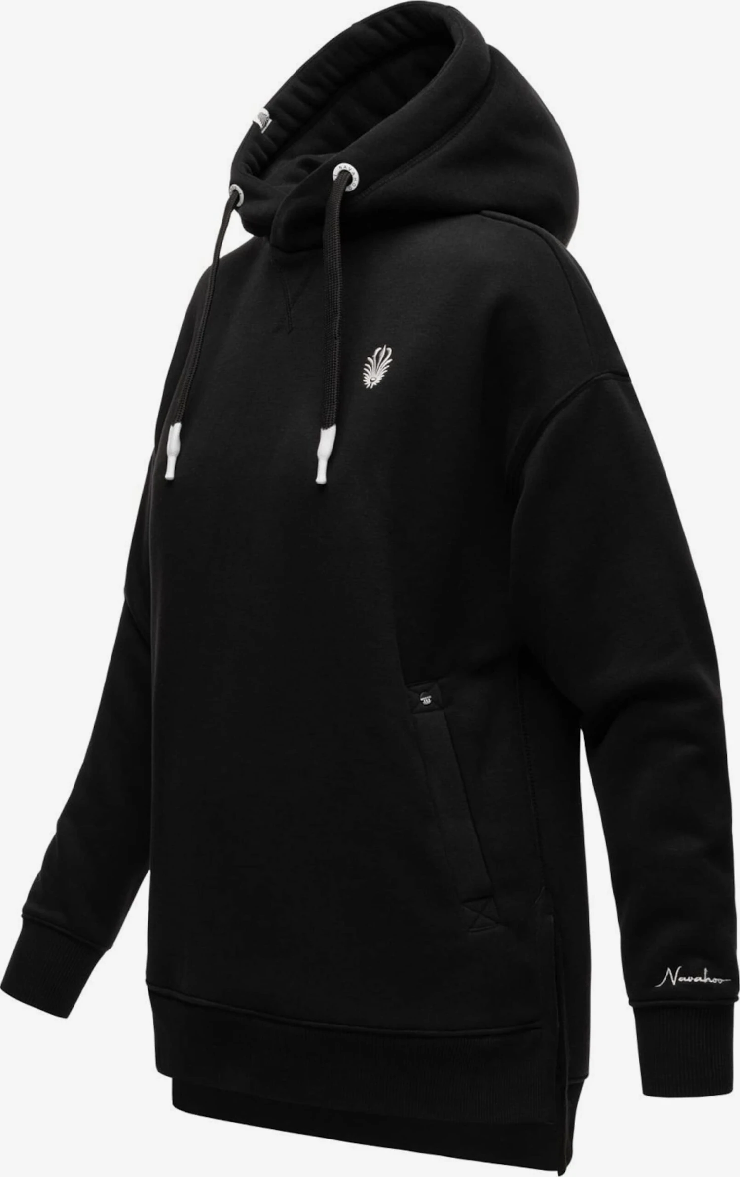 Navahoo Sweats à Capuche Sweat-shirt Silberengelchen Femme Noir 3 Navahoo Sweats à Capuche Sweat-shirt Silberengelchen Femme Noir – Image 3