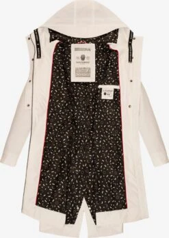 Navahoo Parkas Parka Mi-saison Josinaa Femme Blanc -Navahoo 992ca9f385bd5c678062e5c61ee2d858