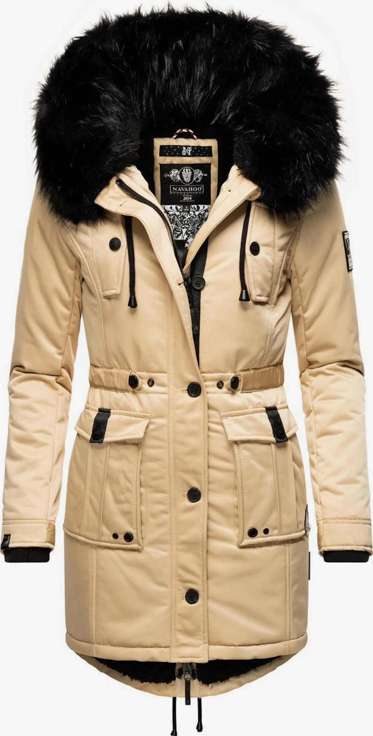 Navahoo Parkas Parka D’hiver Luluna Femme Beige 1 Navahoo Parkas Parka D’hiver Luluna Femme Beige