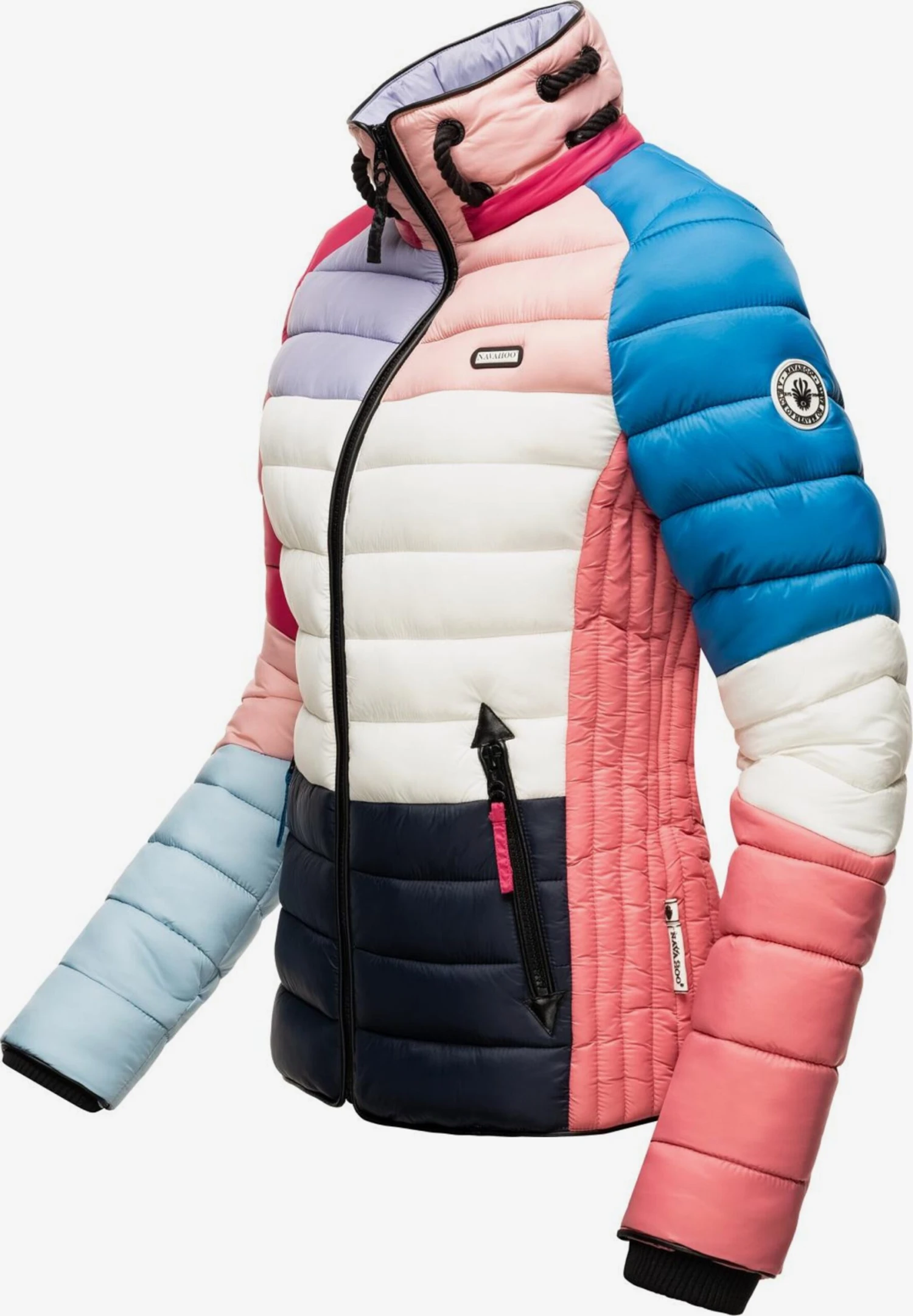 Navahoo Vestes De Mi-saison Veste Mi-saison Lulana Femme Mélange De Couleurs 4 Navahoo Vestes De Mi-saison Veste Mi-saison Lulana Femme Mélange De Couleurs – Image 4