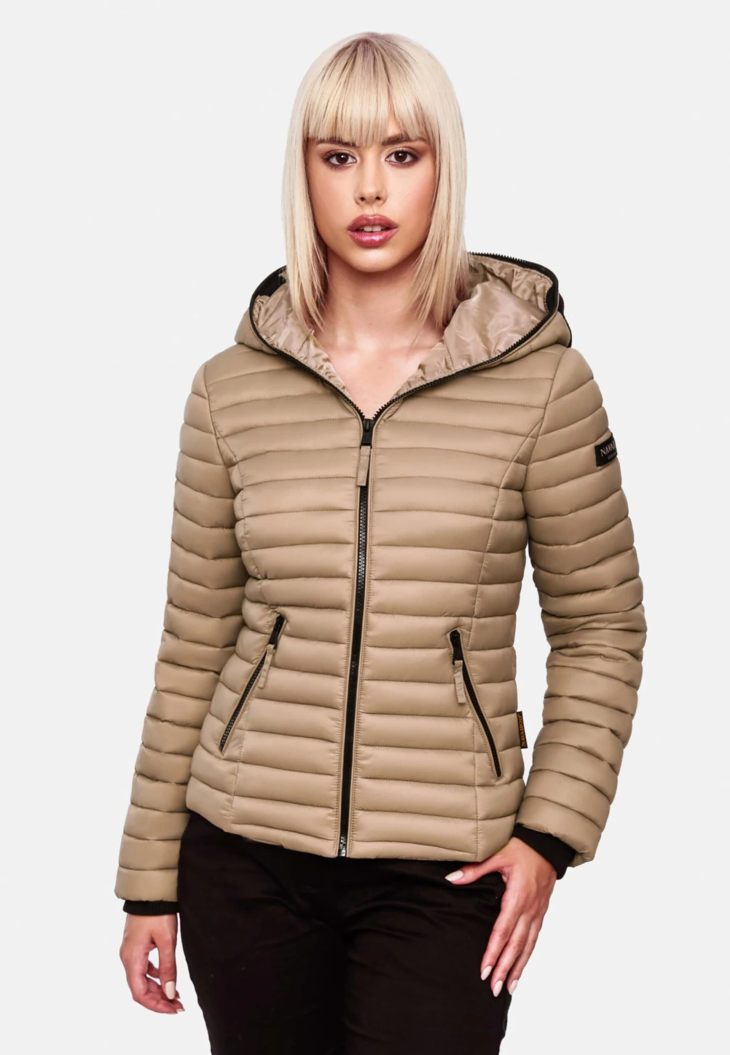 Navahoo Vestes De Mi-saison Veste Mi-saison Kimuk Femme Marron 4 Navahoo Vestes De Mi-saison Veste Mi-saison Kimuk Femme Marron – Image 4