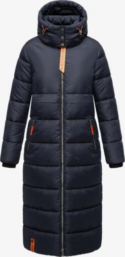 Navahoo Manteaux Dhiver Manteau D’hiver Femme Bleu Marine