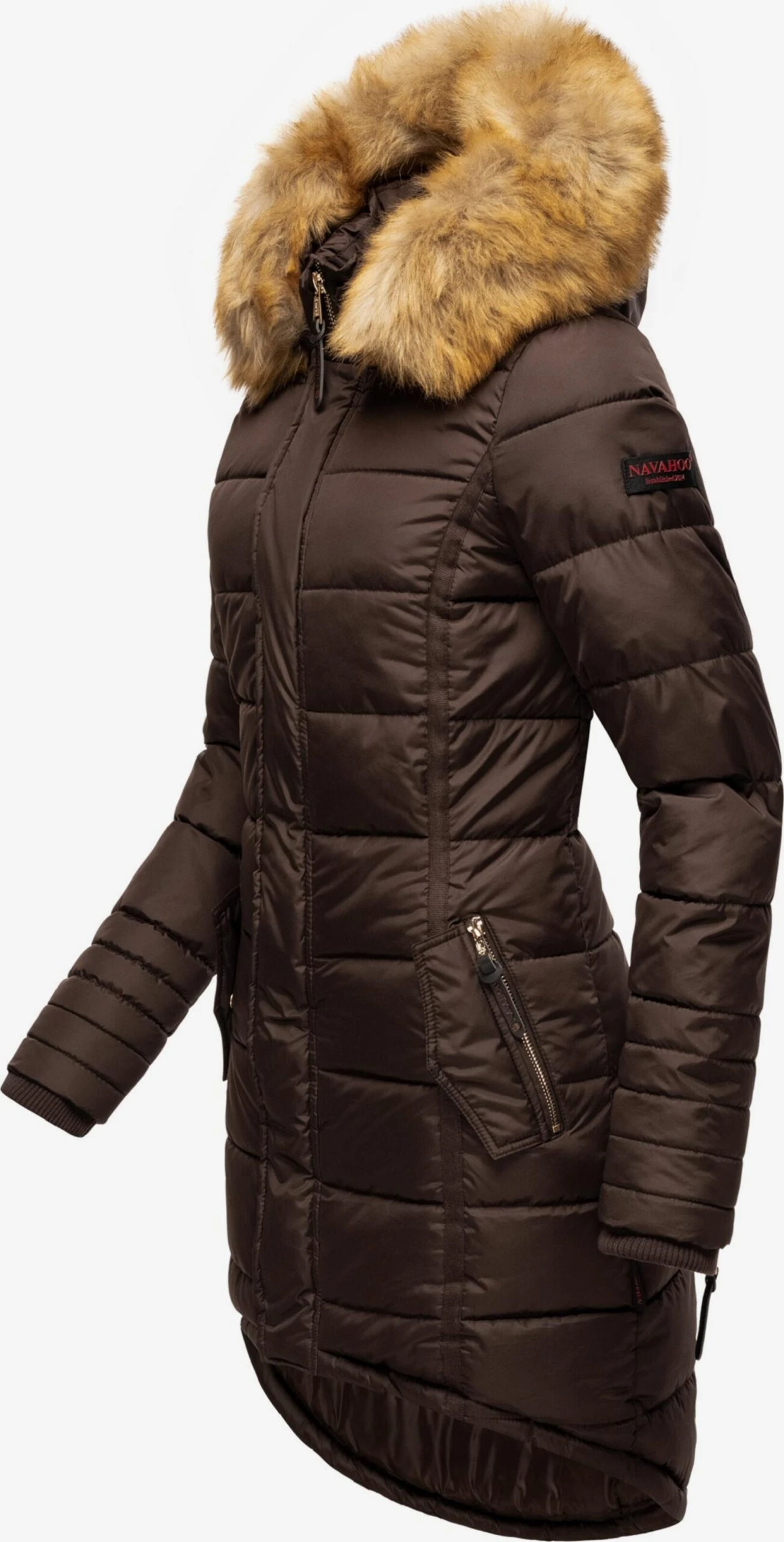 Navahoo Manteaux Dhiver Manteau D’hiver Papaya Femme Marron Châtaigne 2 Navahoo Manteaux Dhiver Manteau D’hiver Papaya Femme Marron Châtaigne – Image 2