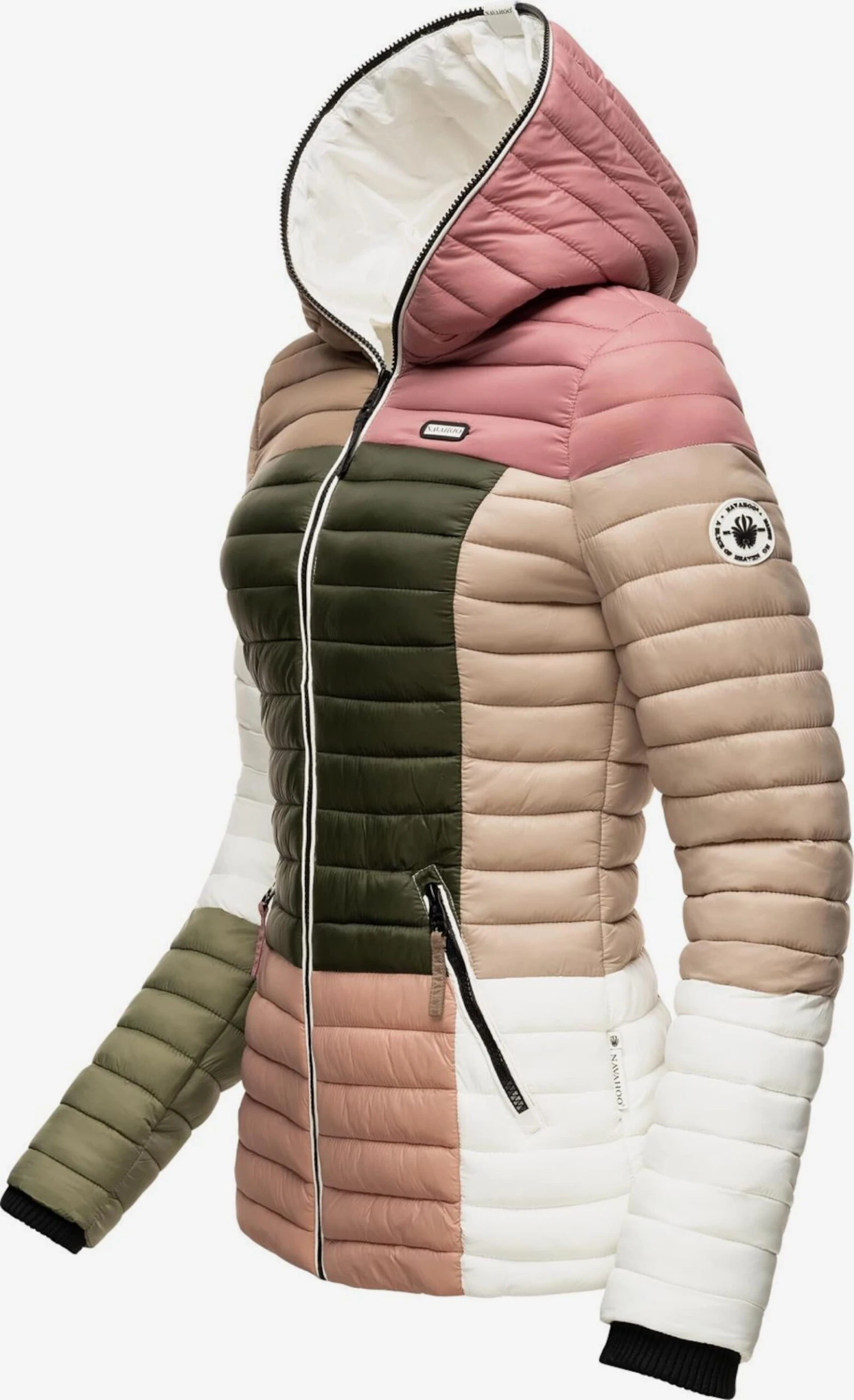 Navahoo Vestes De Mi-saison Veste Mi-saison Femme Mélange De Couleurs 2 Navahoo Vestes De Mi-saison Veste Mi-saison Femme Mélange De Couleurs – Image 2