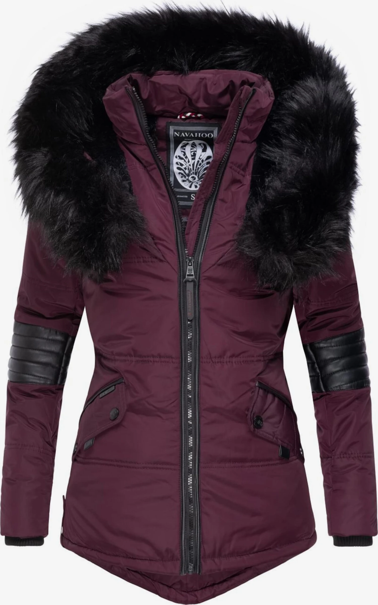 Navahoo Vestes Dhiver Veste D’hiver Nirvana Femme Lie De Vin 1 Navahoo Vestes Dhiver Veste D’hiver Nirvana Femme Lie De Vin