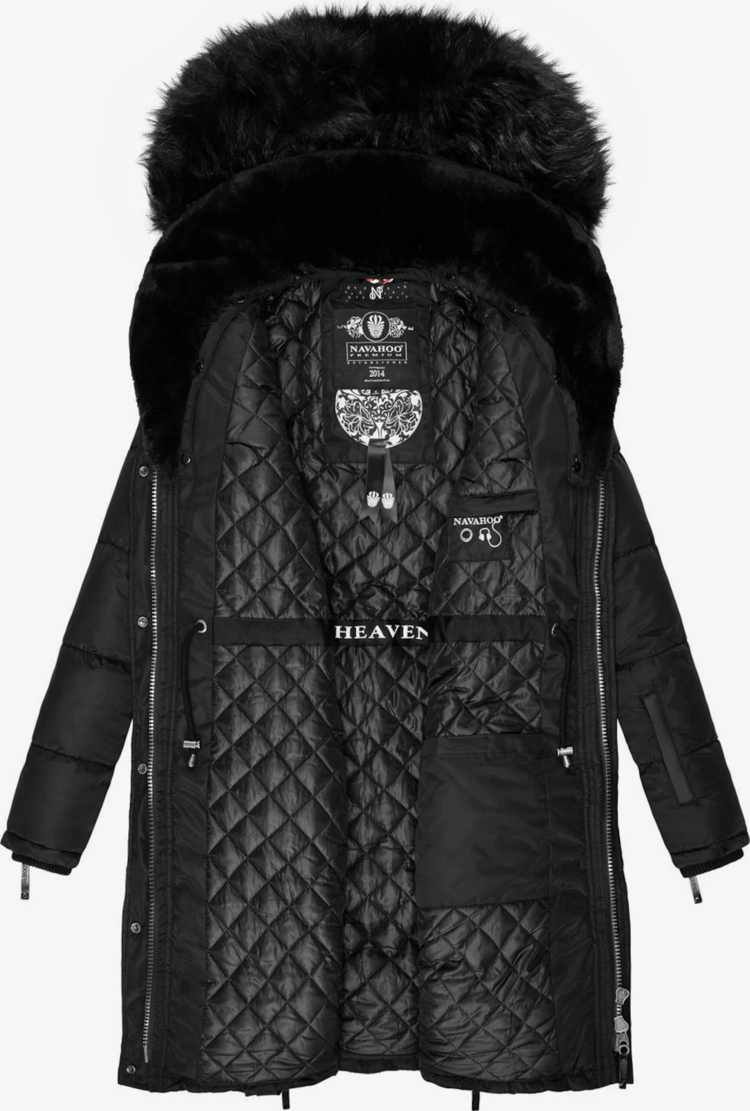Navahoo Manteaux Dhiver Manteau D’hiver Sinja Femme Noir 6 Navahoo Manteaux Dhiver Manteau D’hiver Sinja Femme Noir – Image 6