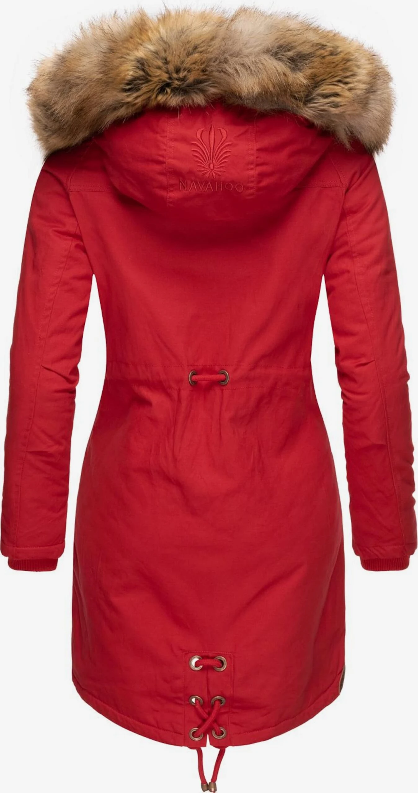 Navahoo Parkas Parka D’hiver Rosinchen Femme Rouge 3 Navahoo Parkas Parka D’hiver Rosinchen Femme Rouge – Image 3