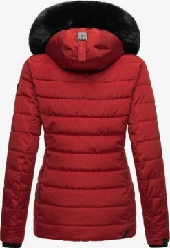 Navahoo Vestes Dhiver Veste D’hiver Milianaa Femme Rouge -Navahoo a265aa302fa7b7d9f6e56bd6bbde302b