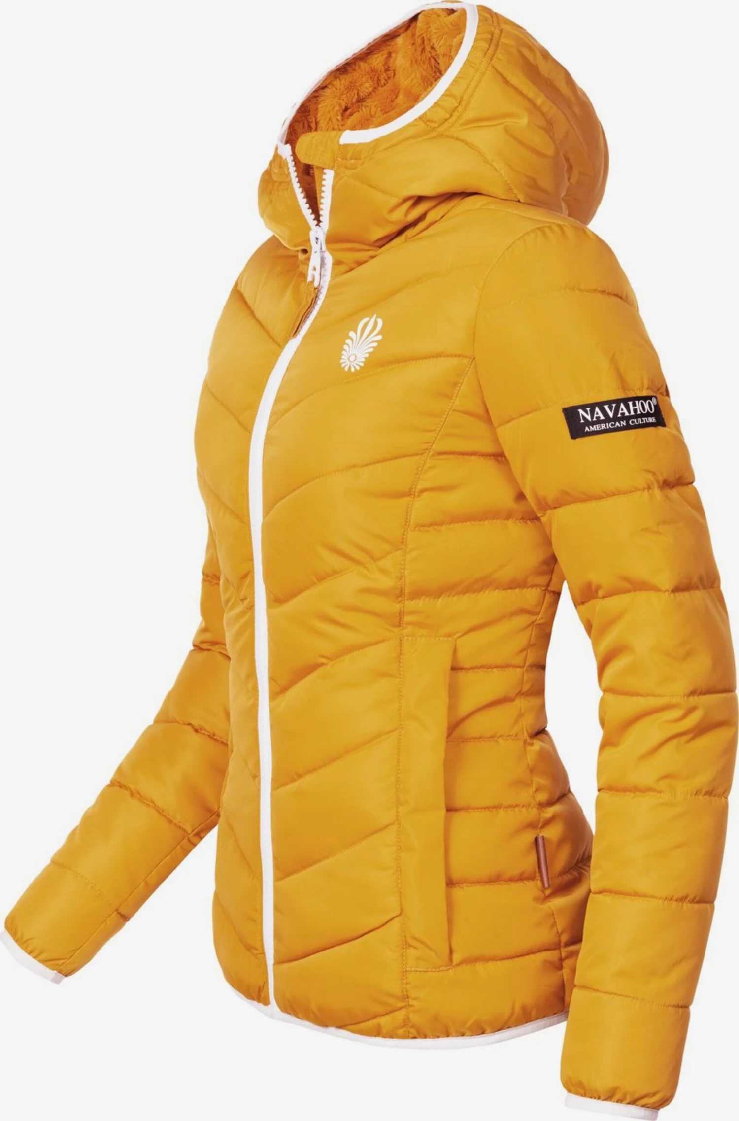 Navahoo Vestes De Mi-saison Veste Mi-saison Elva Femme Jaune 3 Navahoo Vestes De Mi-saison Veste Mi-saison Elva Femme Jaune – Image 3