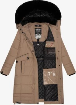 Navahoo Manteaux Dhiver Manteau D’hiver Fahmiyaa Femme Noisette -Navahoo a3a1bb14a43daac398085060e821cc96