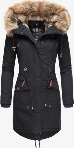 Navahoo Parkas Parka D’hiver Rosinchen Femme Bleu Nuit