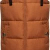 Navahoo Vestes Sans Manches Gilet Femme Cognac
