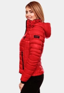 Navahoo Vestes De Mi-saison Veste Mi-saison Lulana Femme Rouge Néon -Navahoo a650b20e2e5f523350c9b21259208558