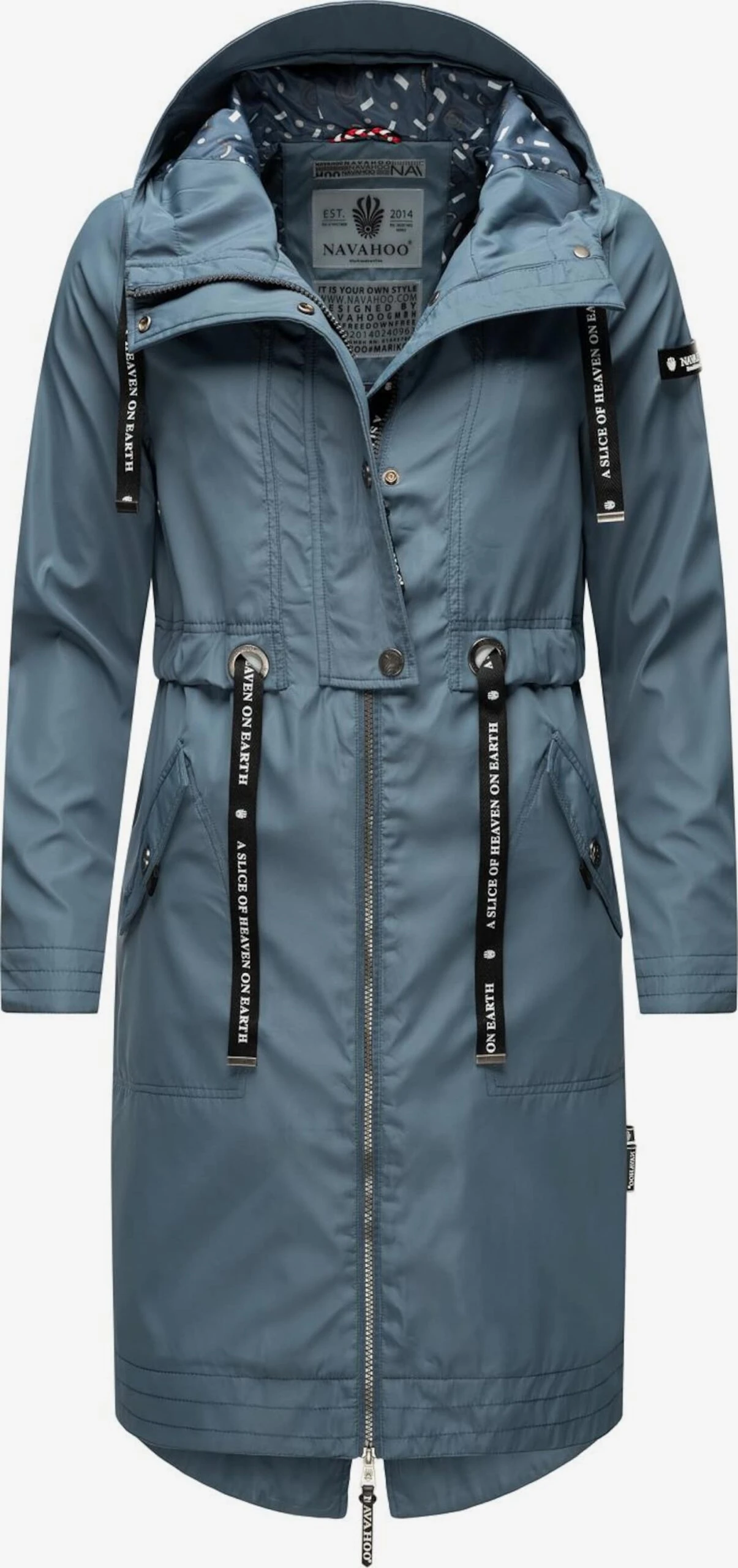 Navahoo Parkas Parka Mi-saison Josinaa Femme Bleu Pastel 1 Navahoo Parkas Parka Mi-saison Josinaa Femme Bleu Pastel