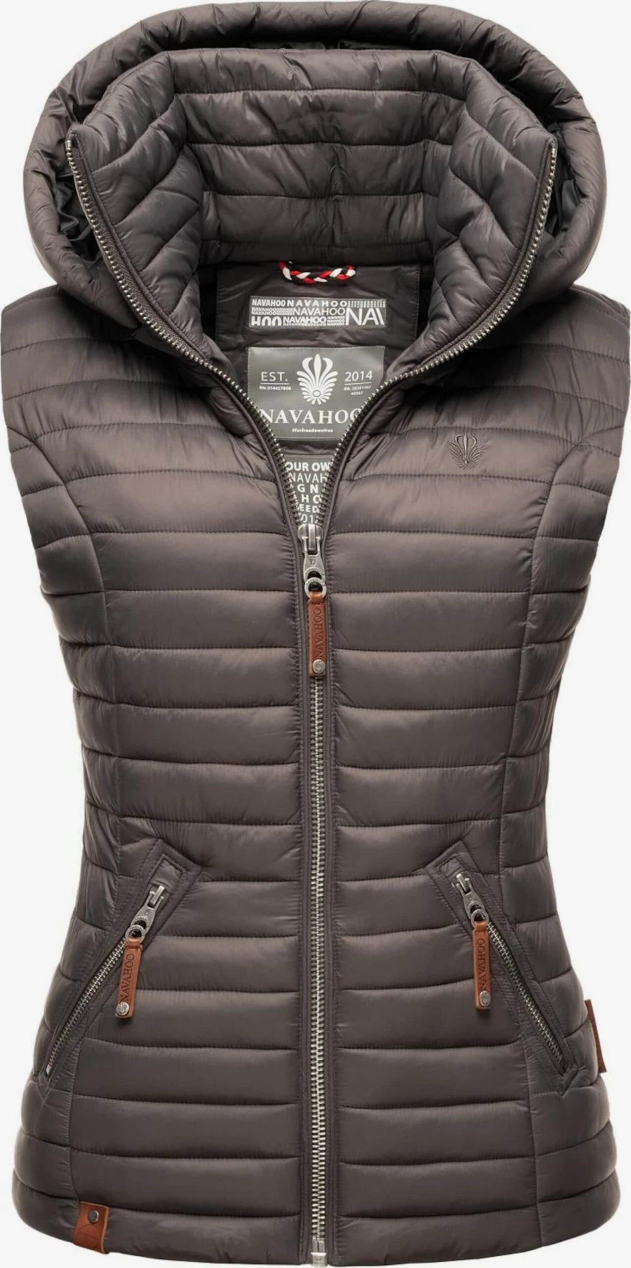 Navahoo Vestes Sans Manches Gilet Shadaa Femme Anthracite 1 Navahoo Vestes Sans Manches Gilet Shadaa Femme Anthracite