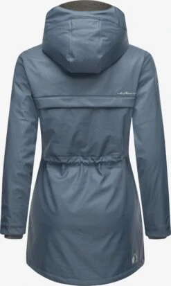 Navahoo Manteaux De Pluie Manteau Mi-saison Rainy Forest Femme Bleu-gris -Navahoo a987d0dec487bb27548ba4e1f54b45d3