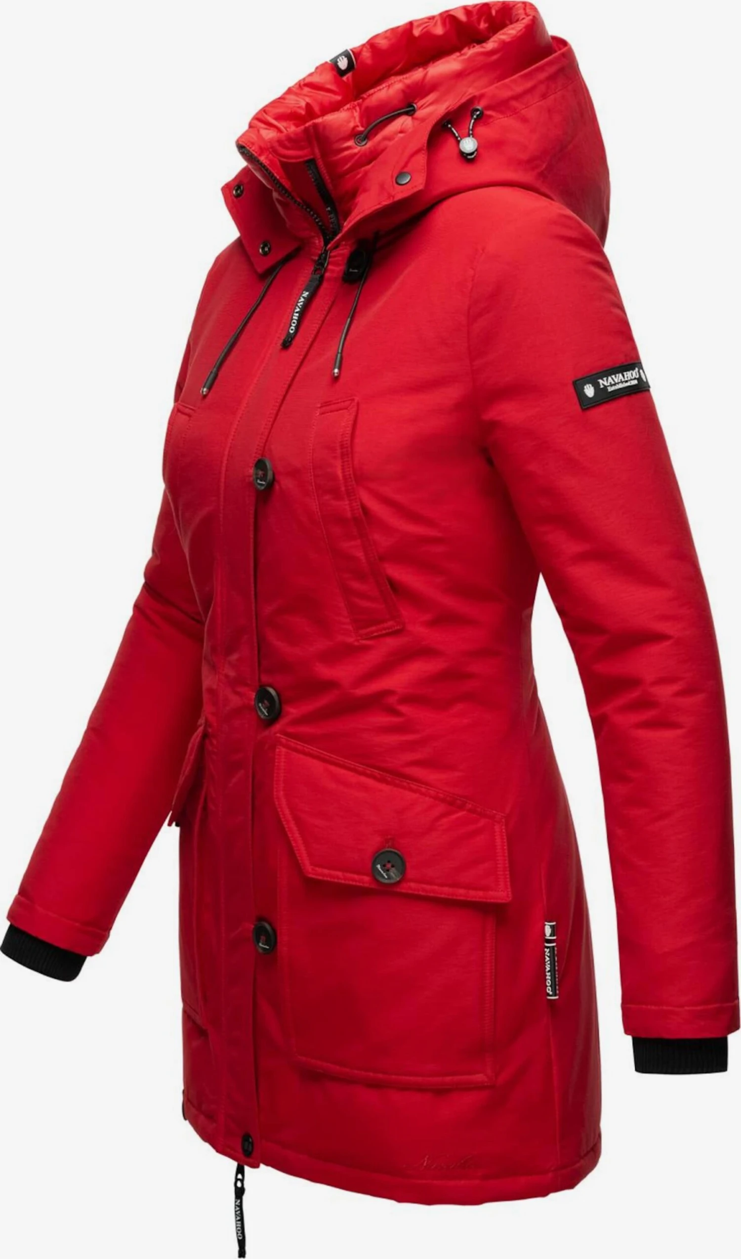 Navahoo Parkas Parka D’hiver Freeze Stoorm Femme Rouge 2 Navahoo Parkas Parka D’hiver Freeze Stoorm Femme Rouge – Image 2