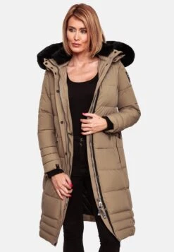 Navahoo Manteaux Dhiver Manteau D’hiver Fahmiyaa Femme Noisette -Navahoo aa9b957316e203aa83e73f145ebde89e