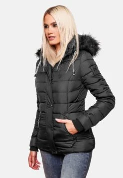 Navahoo Vestes Dhiver Veste D’hiver Zuckerbiene Femme Noir -Navahoo aac90dec8ca35373719bf522f9b4a3e1
