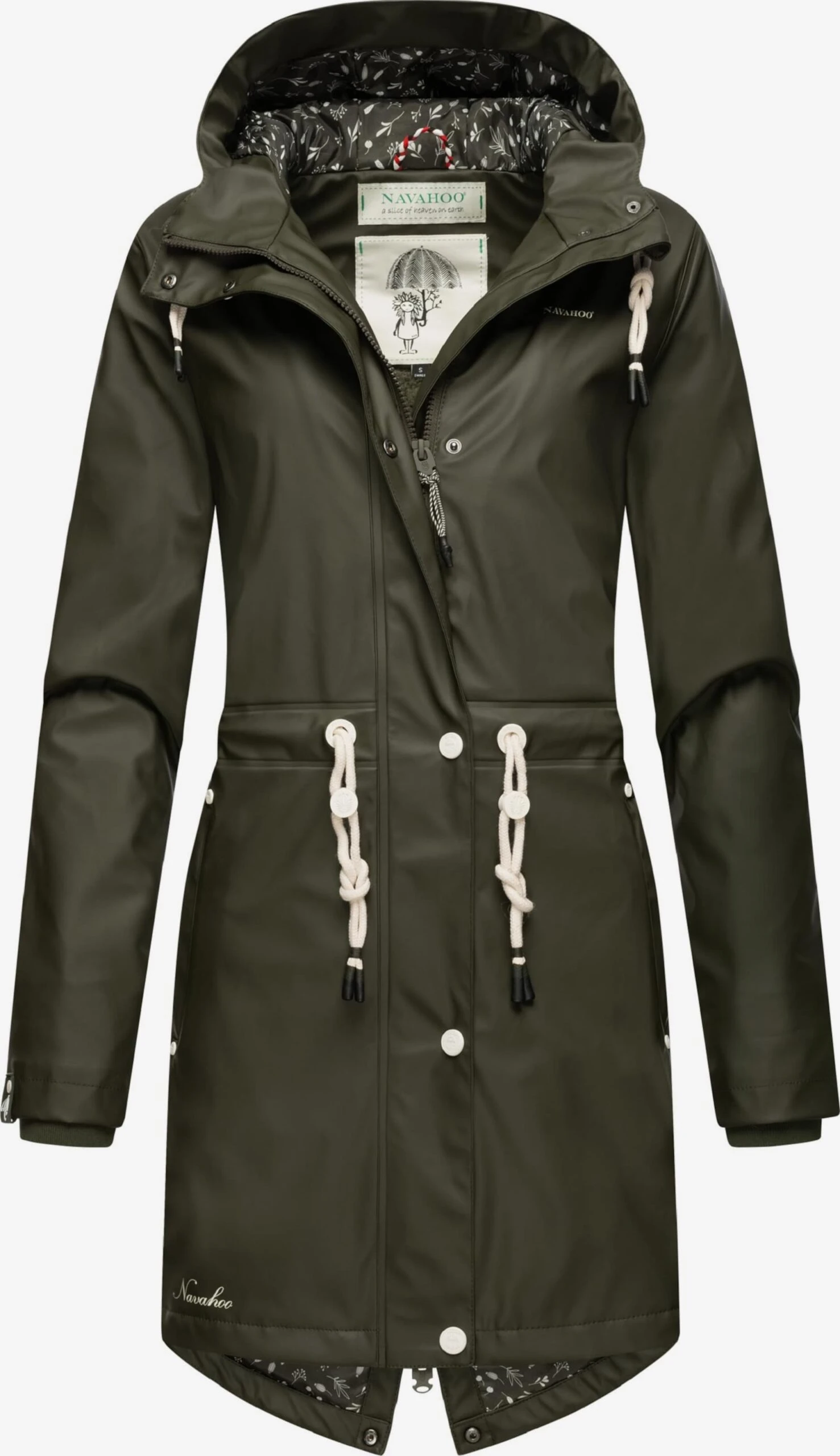 Navahoo Vestes Dextérieur Veste Fonctionnelle Flower Of Ocean Femme Kaki 4 Navahoo Vestes Dextérieur Veste Fonctionnelle Flower Of Ocean Femme Kaki – Image 4