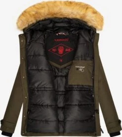 Navahoo Vestes Dhiver Veste D’hiver Laura Femme Kaki -Navahoo ac128027390e5afe782c37c5351ca39f