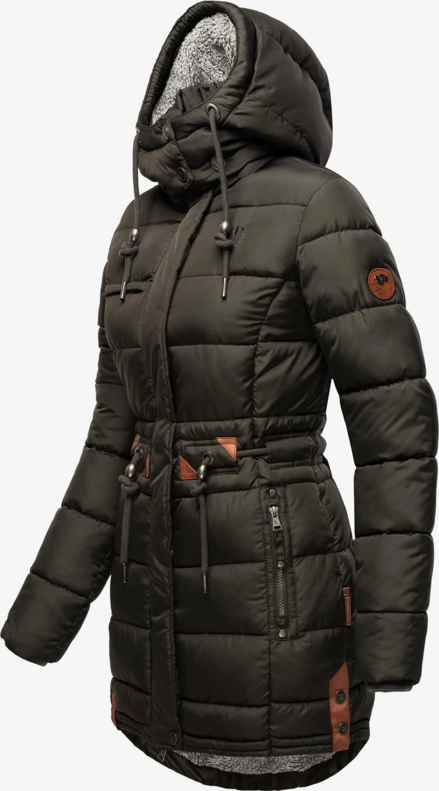 Navahoo Manteaux Dhiver Manteau D’hiver Dalie Femme Anthracite 2 Navahoo Manteaux Dhiver Manteau D’hiver Dalie Femme Anthracite – Image 2