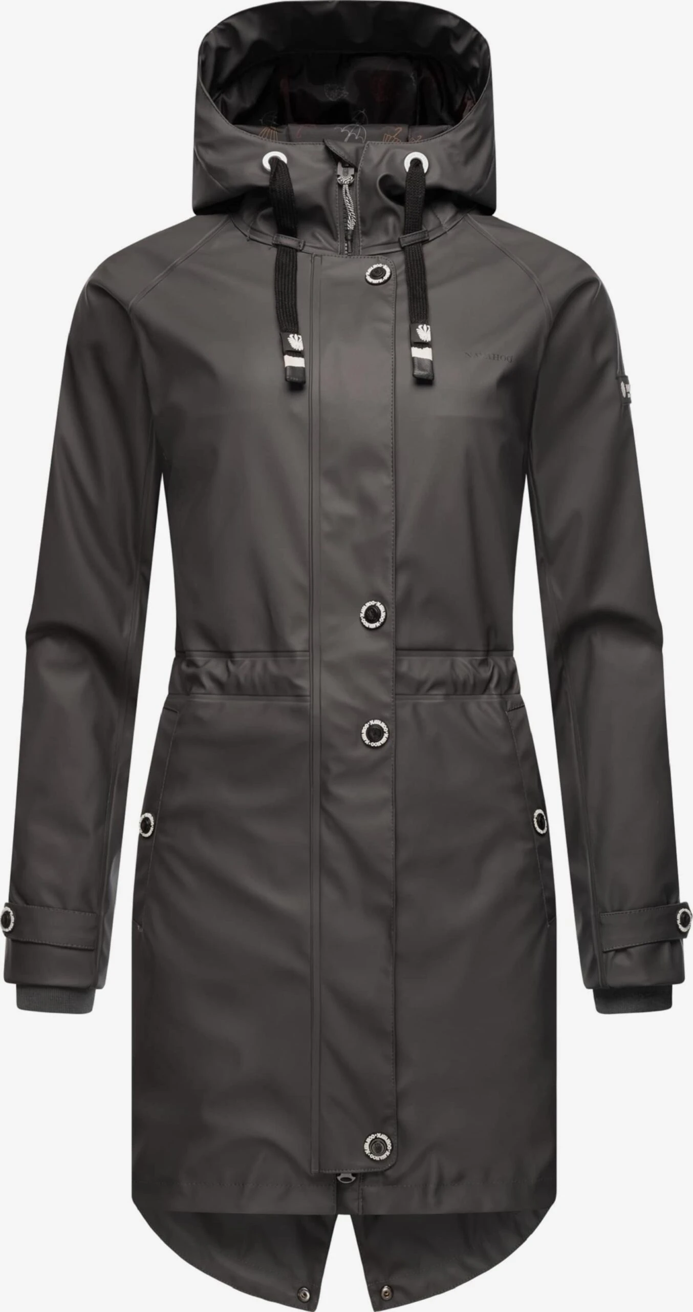 Navahoo Manteaux De Pluie Manteau Fonctionnel Rainy Flower Femme Anthracite 1 Navahoo Manteaux De Pluie Manteau Fonctionnel Rainy Flower Femme Anthracite