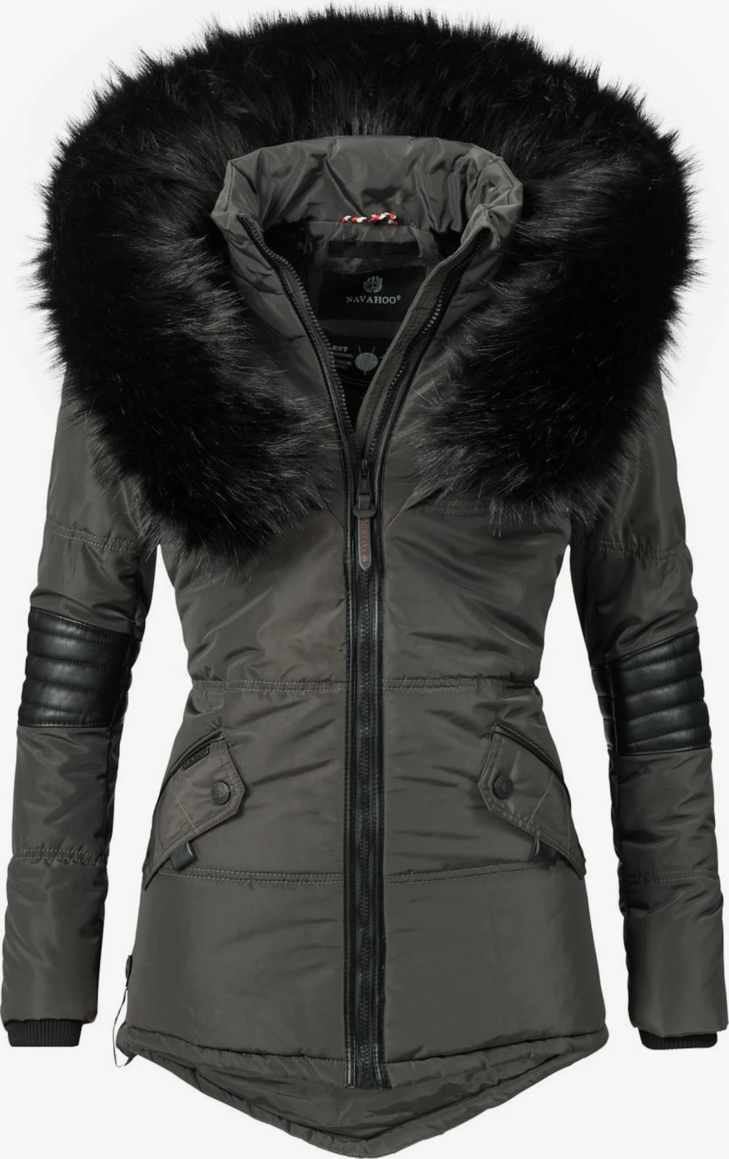 Navahoo Vestes Dhiver Veste D’hiver Nirvana Femme Gris Foncé 1 Navahoo Vestes Dhiver Veste D’hiver Nirvana Femme Gris Foncé